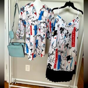 Karl Lagerfeld Set - blouse and skirt